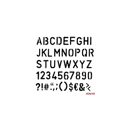 Home Decor Midi Stencil 22*22 cm hdm-59