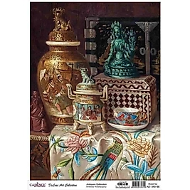 CADENCE DELUXE ART ANTİKALAR PİRİNÇ DEKOPAJ MODEL AC-016 (30X42)