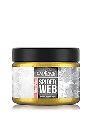 SWM01 Altın Simli Metalik Örümcek Ağı Efekt Boya 150ML