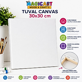 Magic Art Tuval 30x30 cm