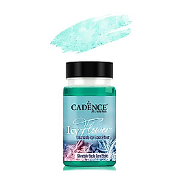 IF07 Yeşil Icy Flower Silinebilir Buzlu Cam Efekti 90ML