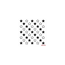 HOME DECOR MİDİ STENCİL 22*22 CM HDM-163