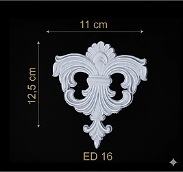 ED-16 Dekoratif Esnek Aplik (2'li)