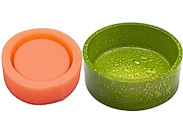 Yuvarlak Kase Mumluk Beton Taş Tozu Silikon Kalıbı M230