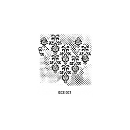 GRUNGE STENCIL 45*45 CM GCS 007