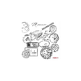 Home Decor Midi Stencil 22*22 cm hdm-11