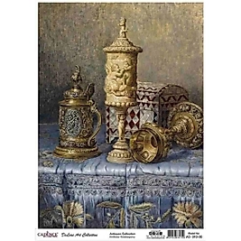 CADENCE DELUXE ART ANTİKALAR PİRİNÇ DEKOPAJ MODEL AC-010 (30X42)