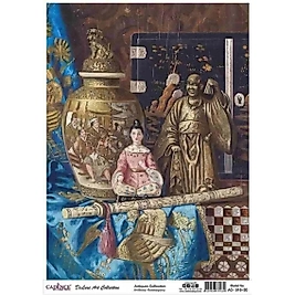 CADENCE DELUXE ART ANTİKALAR PİRİNÇ DEKOPAJ MODEL AC-018 (60X85)