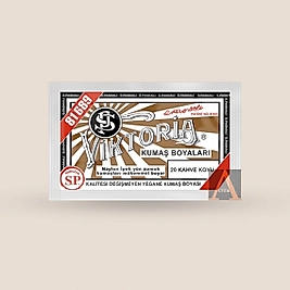 Toz Kumaş Boyası Koyu Kahve V-20