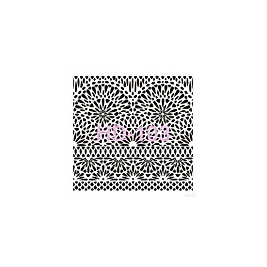 Home Decor (Duvar) Stencıl 45*45 cm HD-103