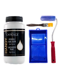 450 ML HANDY LAKE 03 ESKİMİŞ BEYAZ + TAVA SET-3