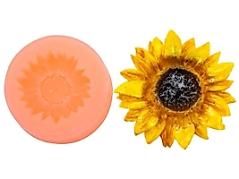 Ayçiçek Silikon Mum Kalıbı M-272