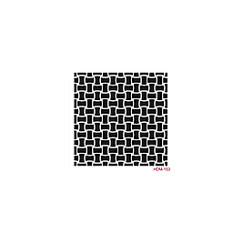 HOME DECOR MİDİ STENCİL 22*22 CM HDM-153