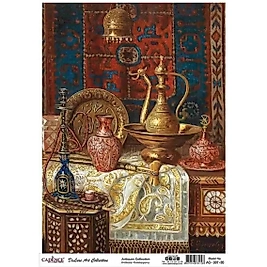 CADENCE DELUXE ART ANTİKALAR PİRİNÇ DEKOPAJ MODEL AC-007 (30X42)