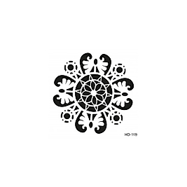 Home Decor (Duvar) Stencıl 45*45 cm HD-119