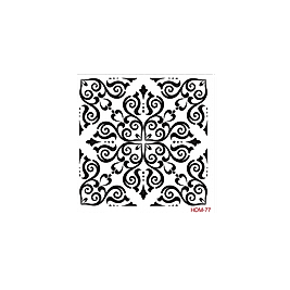 Home Decor Midi Stencil 22*22 cm hdm-77