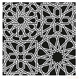 Home Decor (Duvar) Stencıl 45*45 cm HD-154