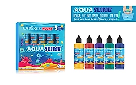 Kooky Aqua Slime Deniz Canlıları Seti 5X90ML