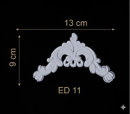 ED-11 Dekoratif Esnek Aplik (4'lü)