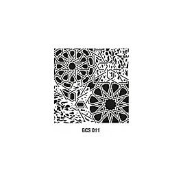 GRUNGE STENCIL 45*45 CM GCS 011