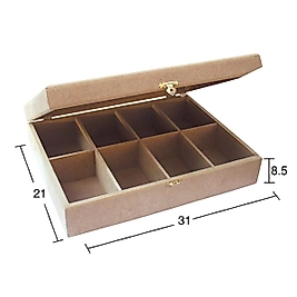 KU 243 8 BÖLMELİ DİKİŞ KUTU