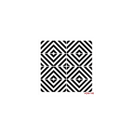 HOME DECOR MİDİ STENCİL 22*22 CM HDM-146