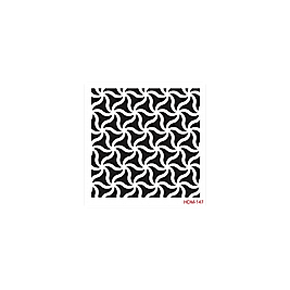 HOME DECOR MİDİ STENCİL 22*22 CM HDM-147