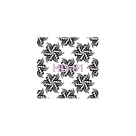 Home Decor (Duvar) Stencıl 45*45 cm HD-81