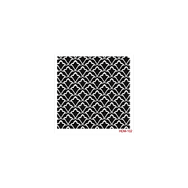 HOME DECOR MİDİ STENCİL 22*22 CM HDM-102