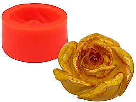 Gül Silikon Mum Kalıbı M-92