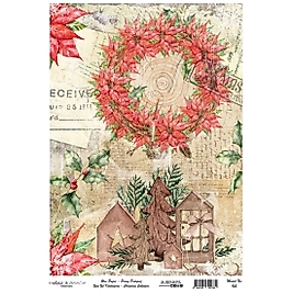 Model 915 Yılbaşı Cadence Pirinç Dekopaj Kağıdı 30x42cm