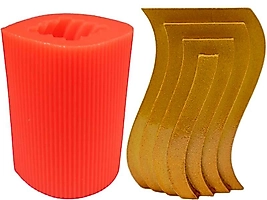 S Model Silikon Mum Kalıbı M-43