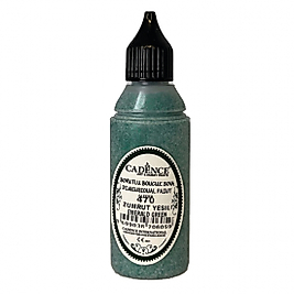 Boyutlu Boncuk Boya Simli Zümrüt 50 ml B-470