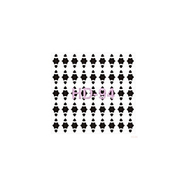 Home Decor (Duvar) Stencıl 45*45 cm HD-94