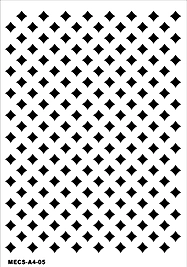 Modern Etnik Stencil MECS-A4-05 (25x36)