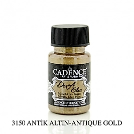 DORA GLASS-3150-ANTİK ALTIN