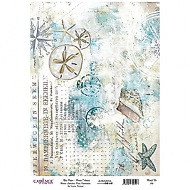 Model 791 Deniz Koleksiyonu Cadence Pirinç Dekopaj Kağıdı 30x42cm