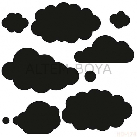 Home Decor (Duvar) Stencıl 45*45 cm HD-174