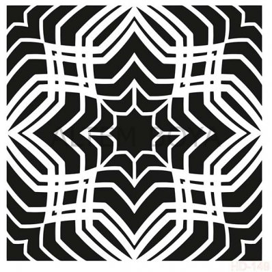 Home Decor (Duvar) Stencıl 45*45 cm HD-149