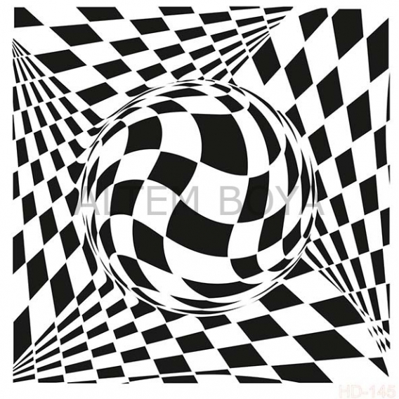 Home Decor (Duvar) Stencıl 45*45 cm HD-145