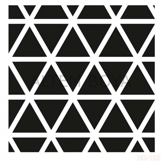 Home Decor (Duvar) Stencıl 45*45 cm HD-132