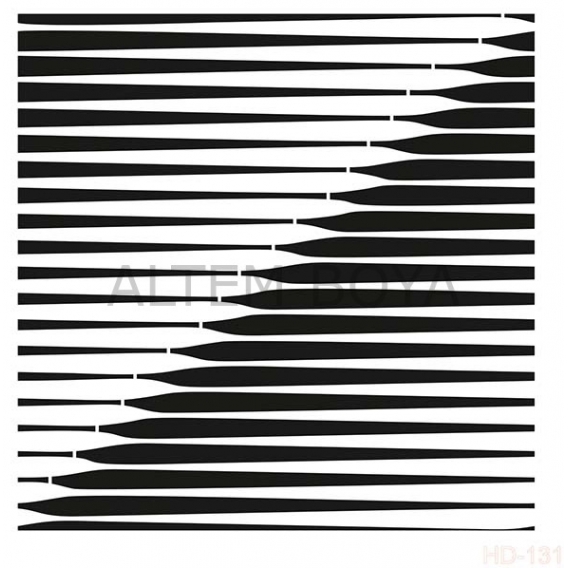 Home Decor (Duvar) Stencıl 45*45 cm HD-131