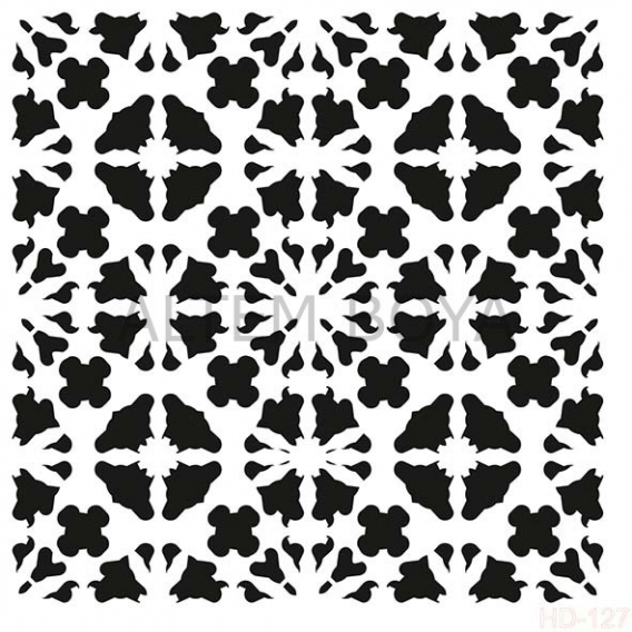 Home Decor (Duvar) Stencıl 45*45 cm HD-127