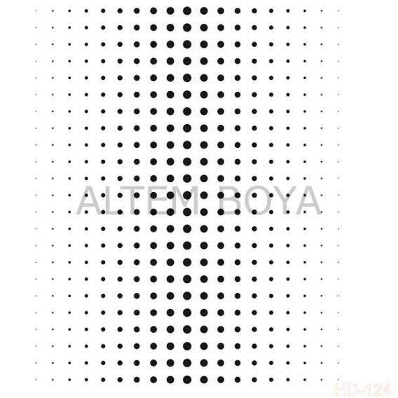 Home Decor (Duvar) Stencıl 45*45 cm HD-124