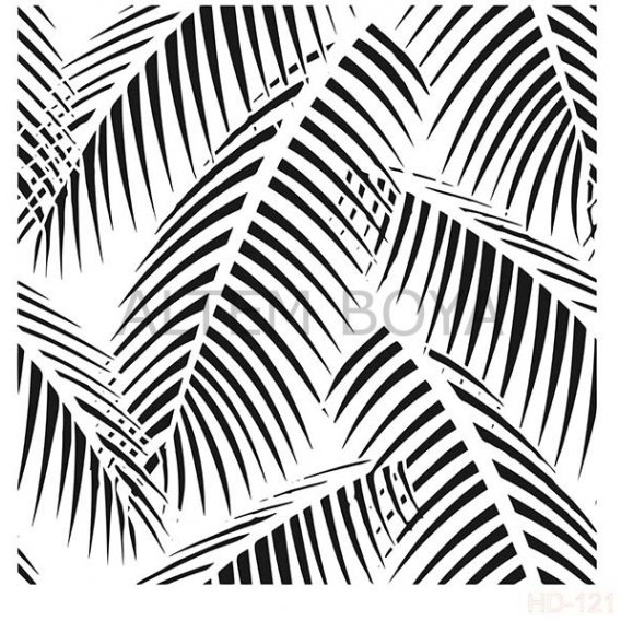 Home Decor (Duvar) Stencıl 45*45 cm HD-121