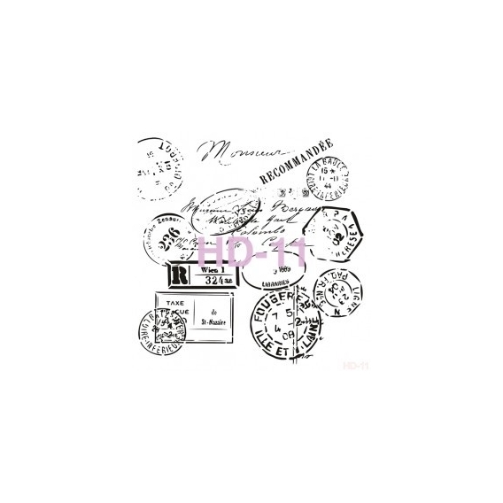 Home Decor (Duvar) Stencıl 45*45 cm HD-11