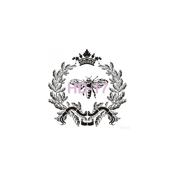 Home Decor (Duvar) Stencıl 45*45 cm HD-17