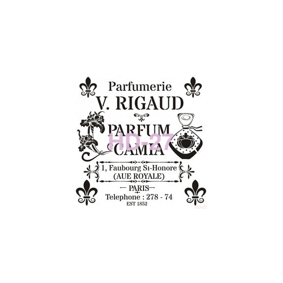 Home Decor (Duvar) Stencıl 45*45 cm HD-27