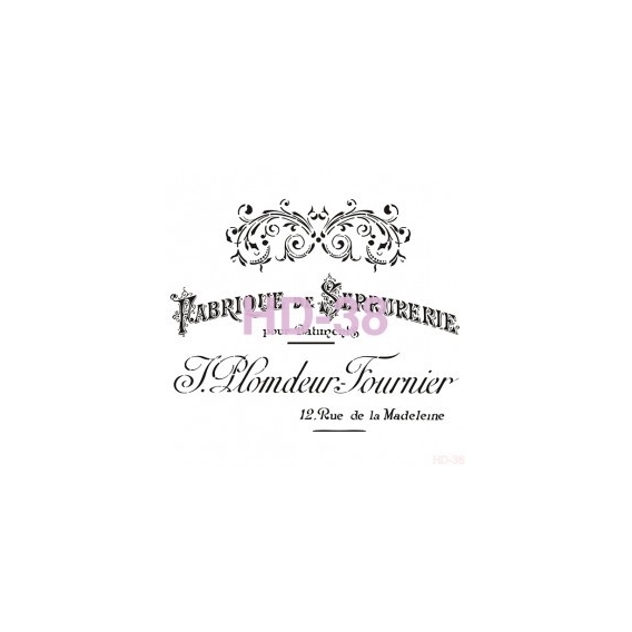 Home Decor (Duvar) Stencıl 45*45 cm HD-38