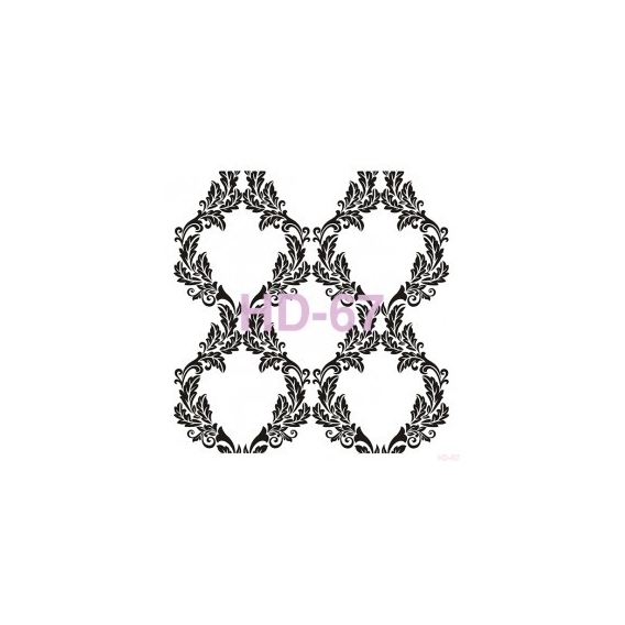 Home Decor (Duvar) Stencıl 45*45 cm HD-67